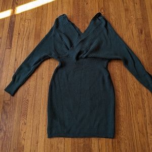 Green Sweater Dress